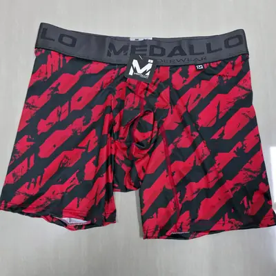 Bóxer estampado Rojo brochazo
